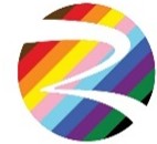 CNRA Logo in Pride Flag colors